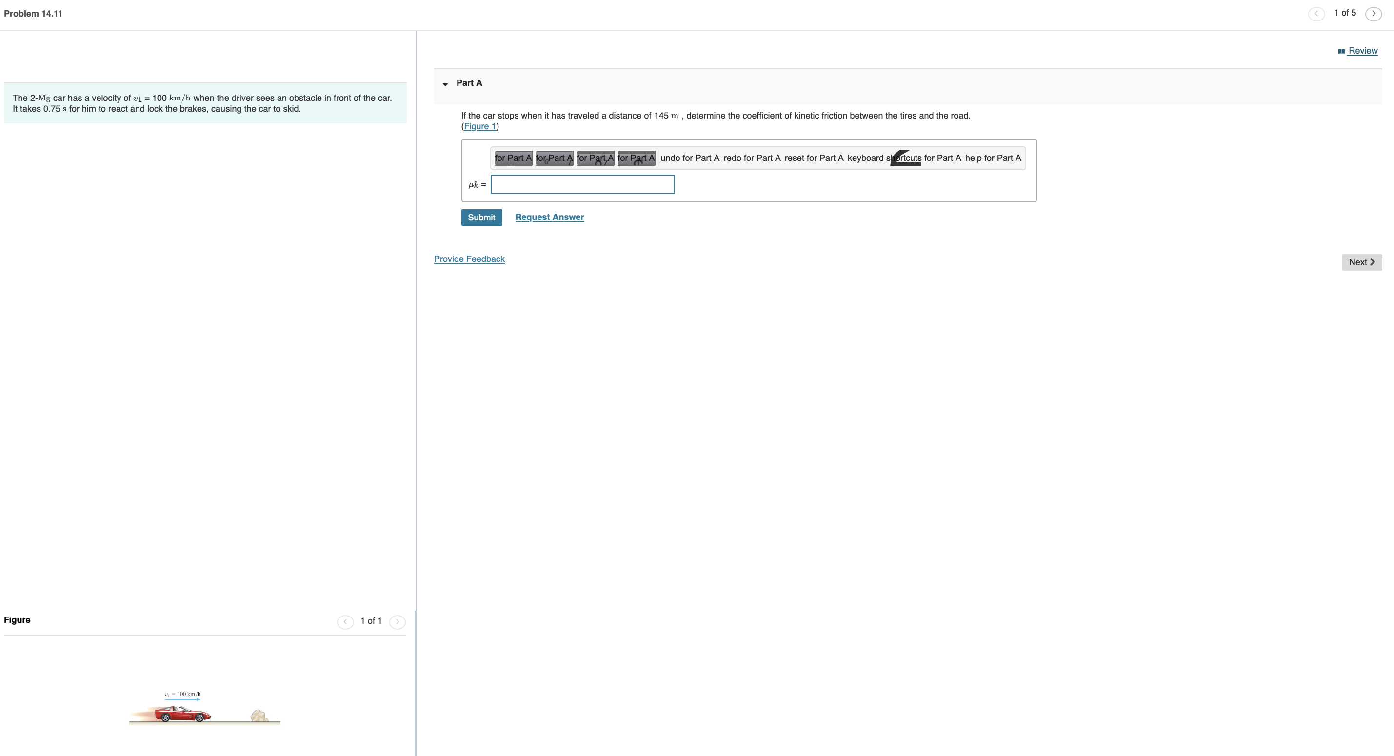 The 2 - Mg car has a velocity of v 1 = 1 0 0 km /