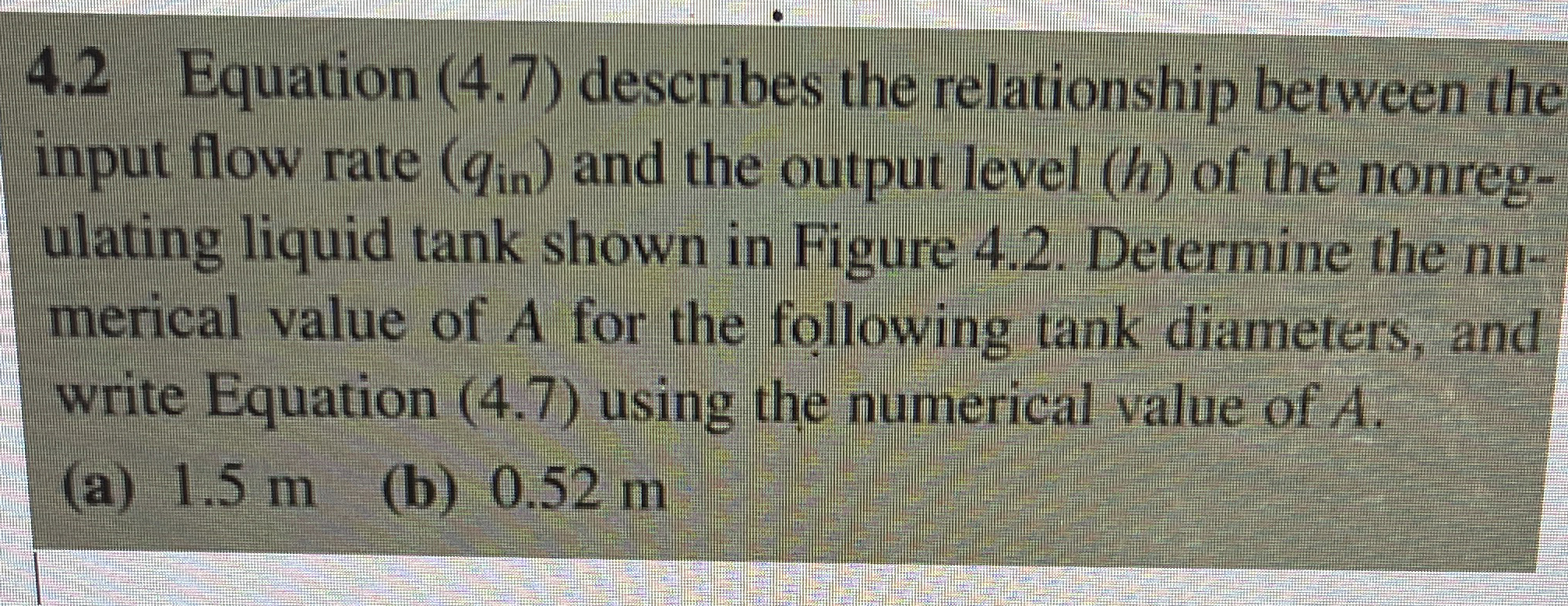 4 . 2 Equation ( 4 . 7 ) describes the