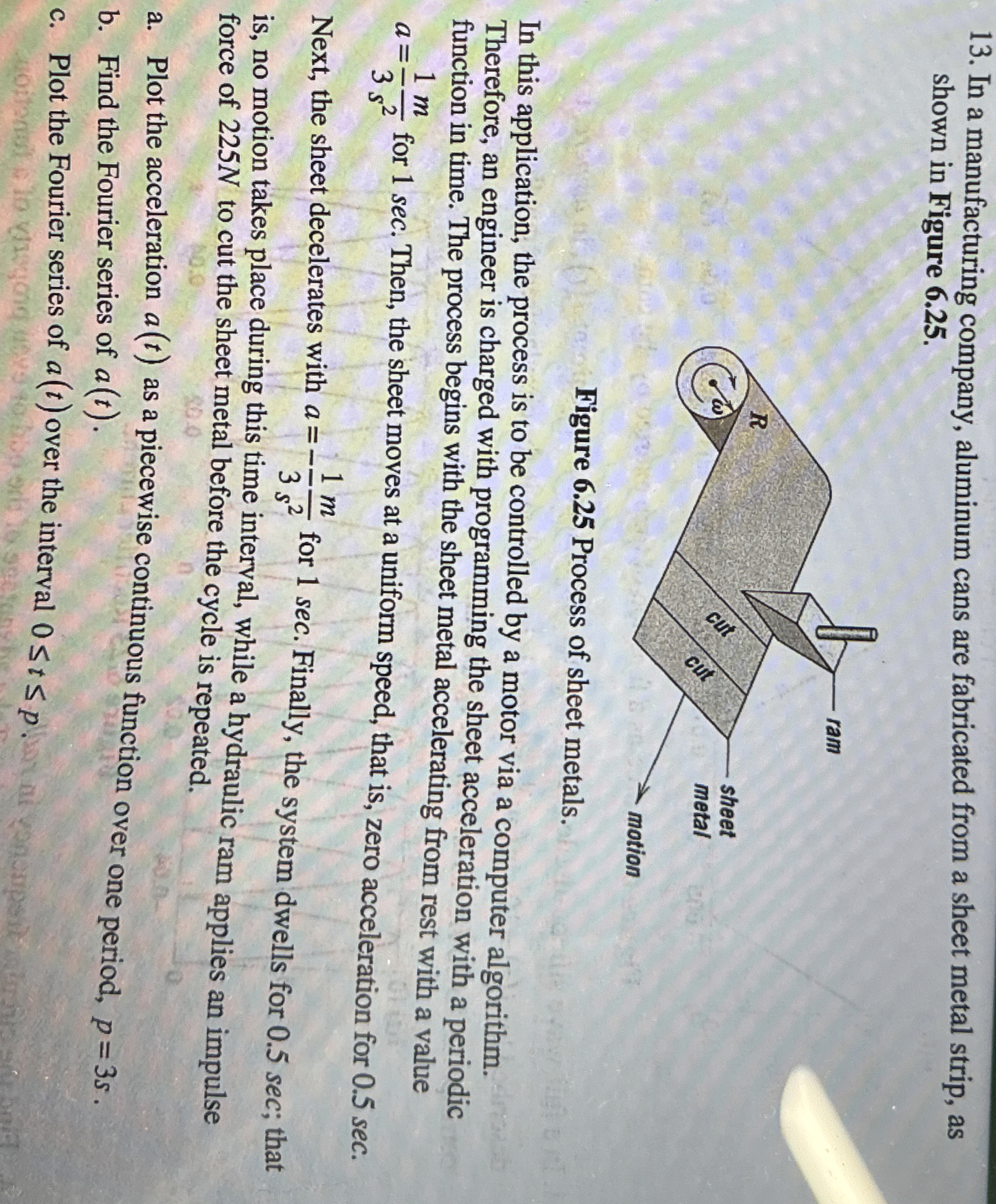 In a manufacturing company, aluminum cans are