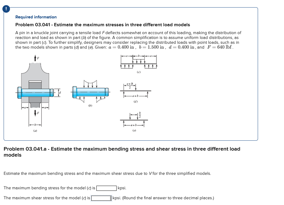 I ' m having difficulties calculating the bending