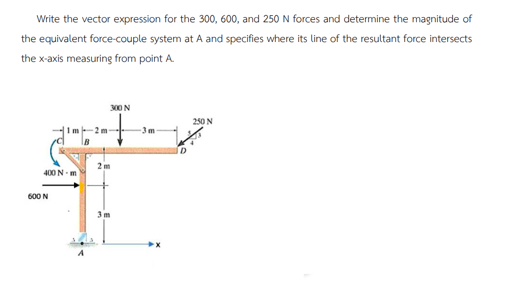 Write the vector expression for the 3 0 0 , 6 0 0
