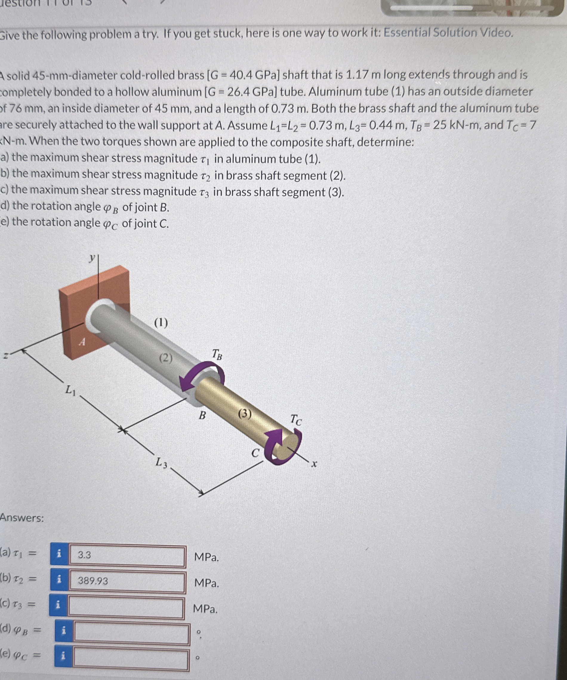 Sive the following problem a try. If you get