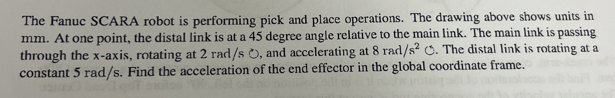 The Fanuc SCARA robot is performing pick and