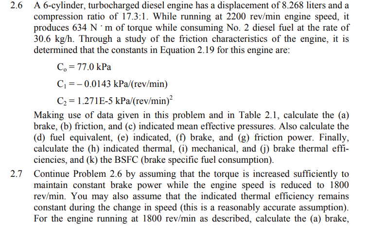 ( b ) friction, and ( c ) indicated mean