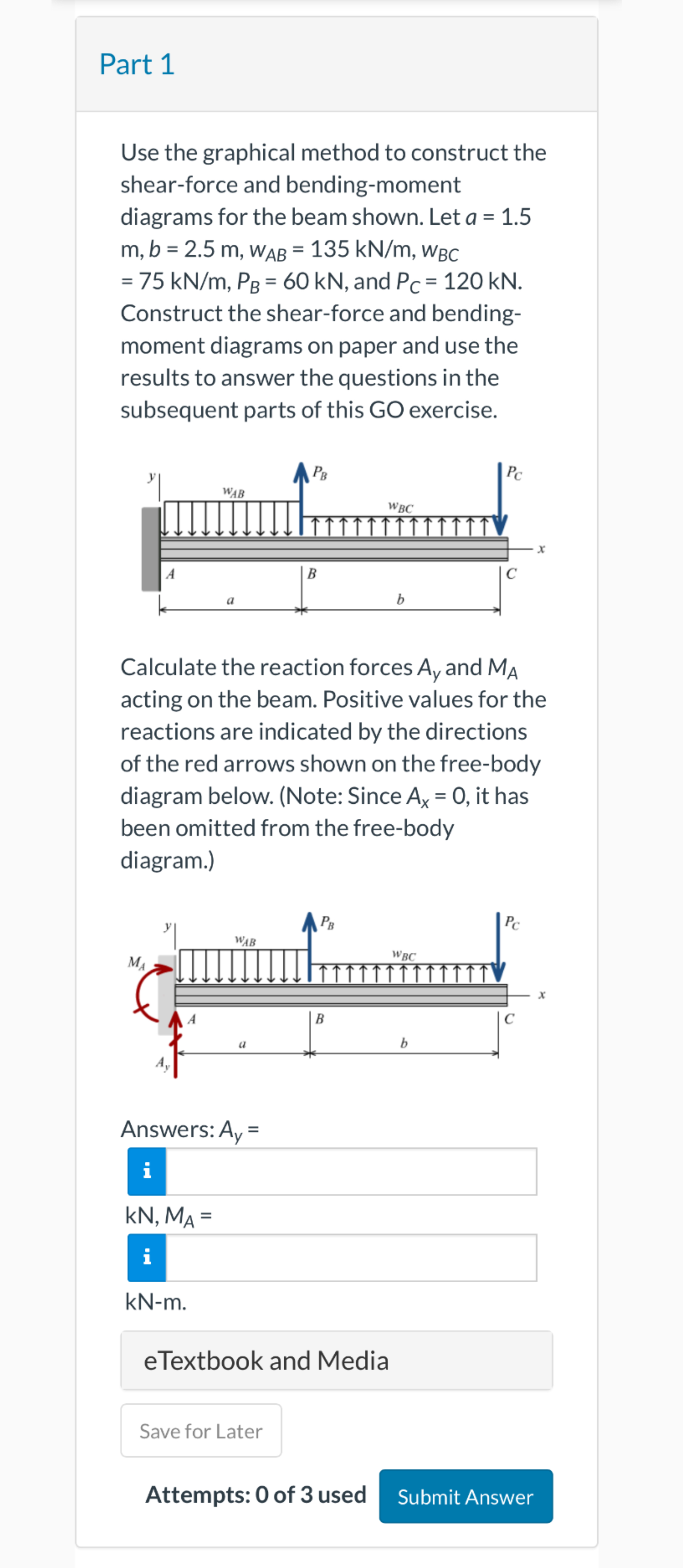 Part 1 Use the graphical method to construct the