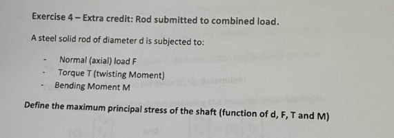 Exercise 4 - Extra credit: Rod submitted to