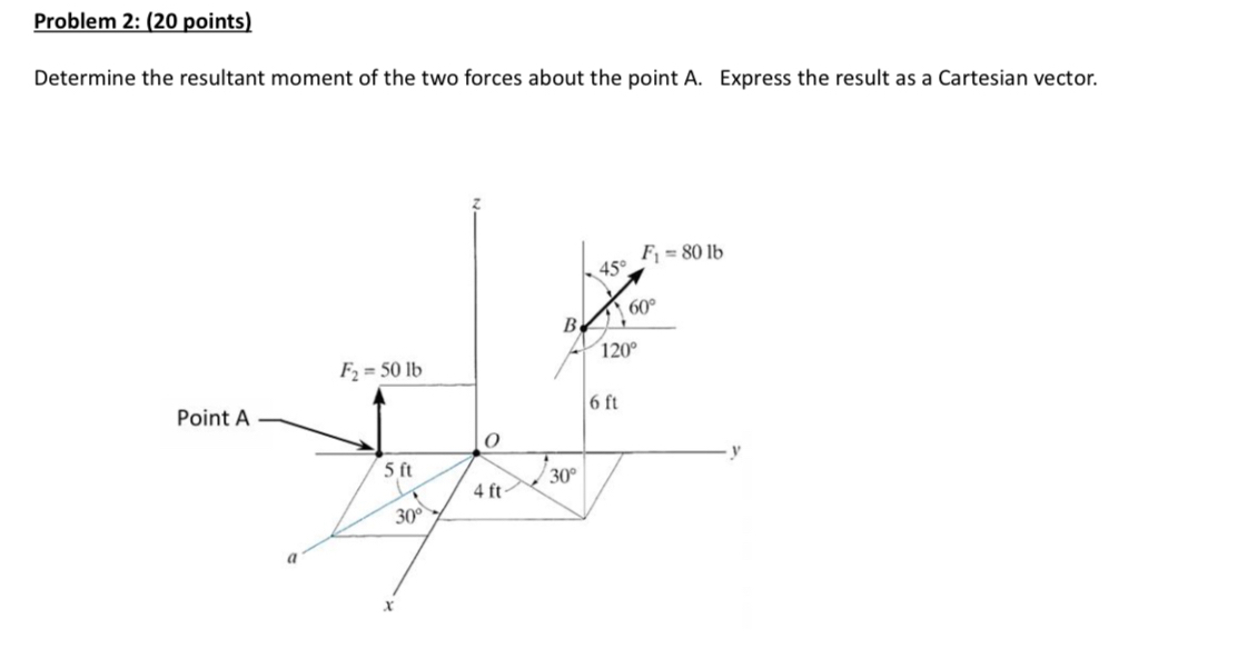 Can you show how to solve Problem 2 : ( 2 0