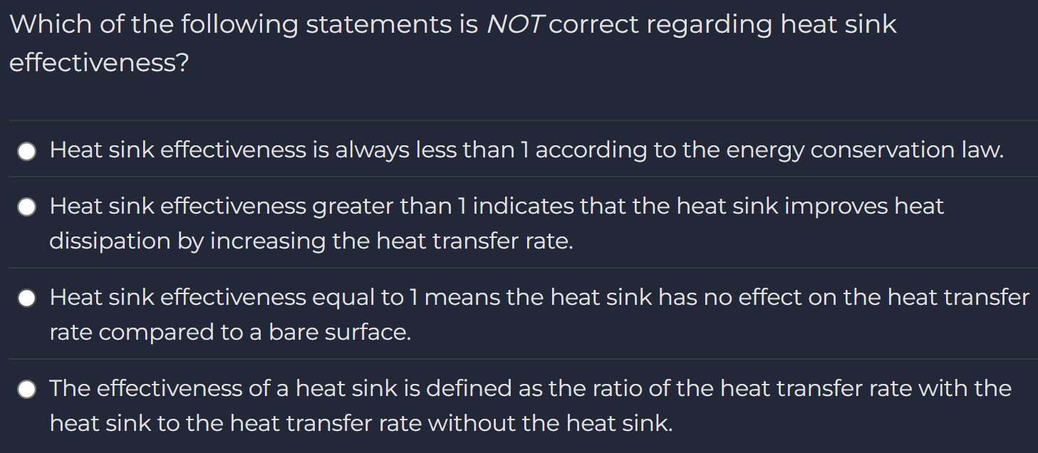 Which of the following statements is NOT correct