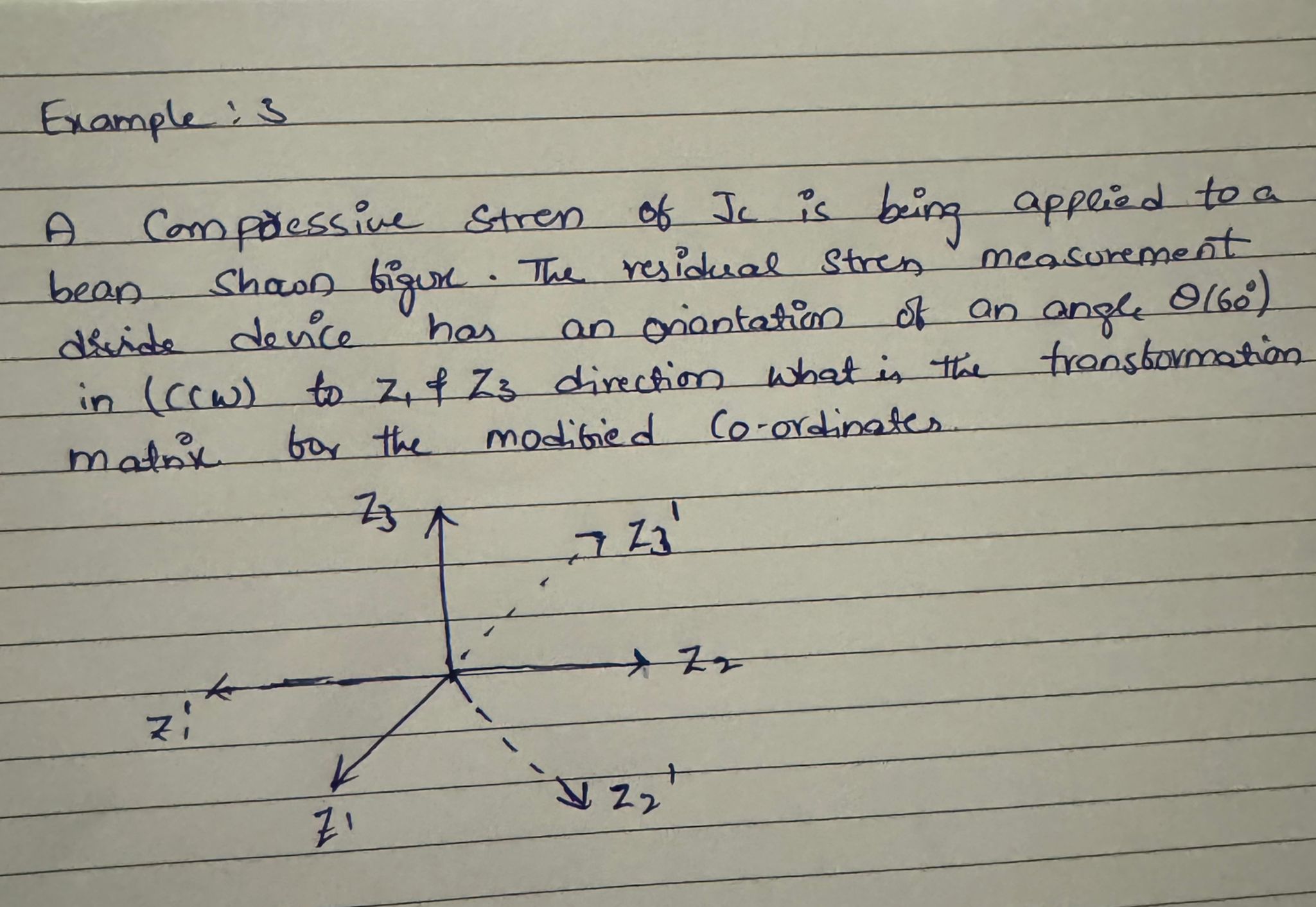 take angle as negetive teta