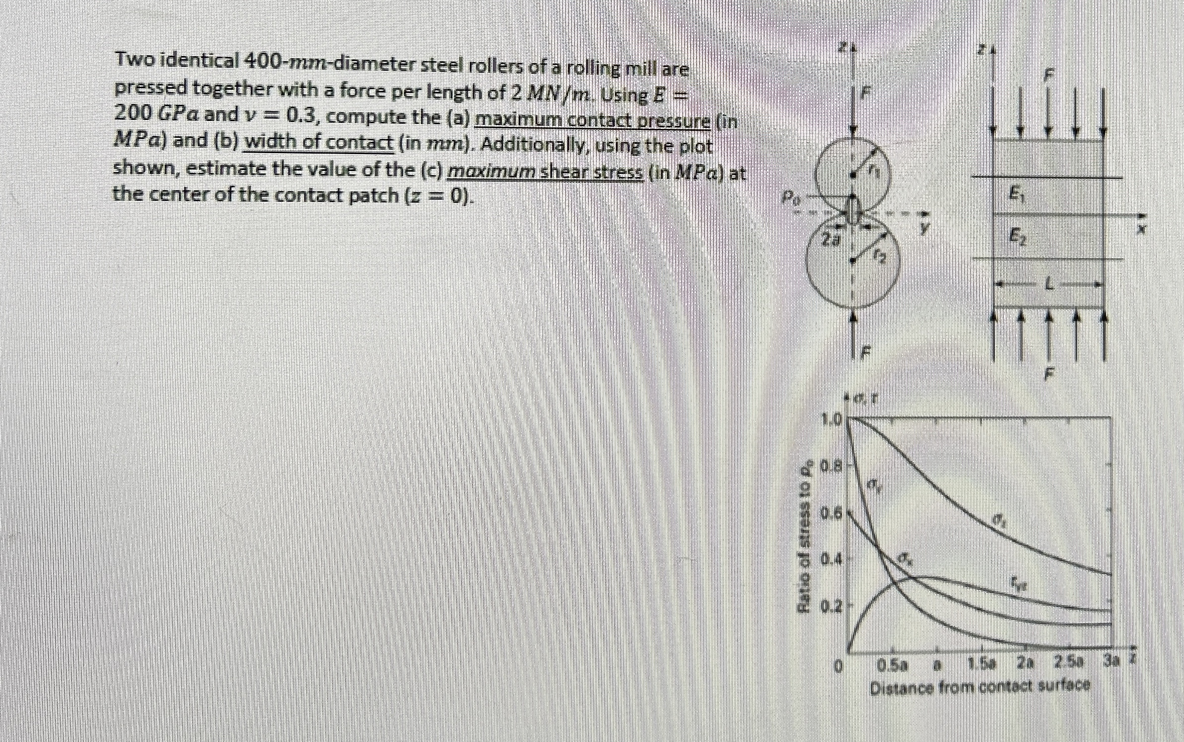 Two identical 4 0 0 - m m - diameter steel