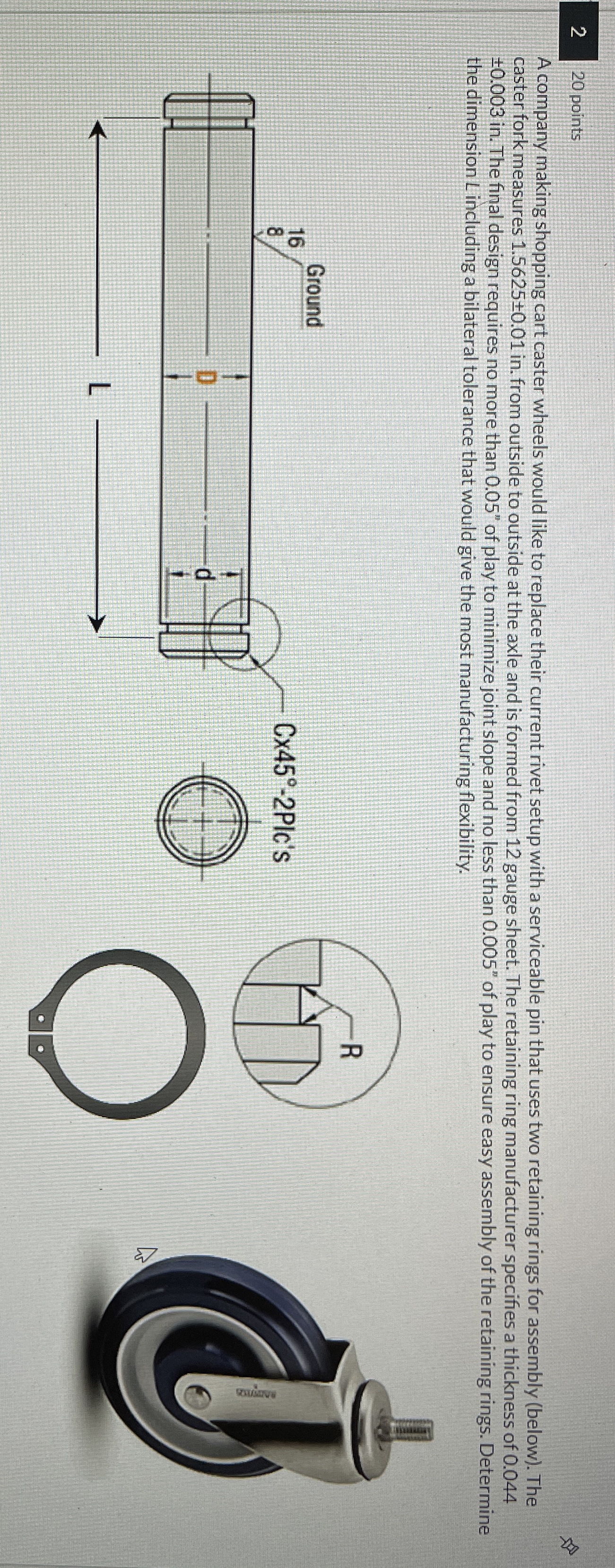 2 2 0 points A company making shopping cart