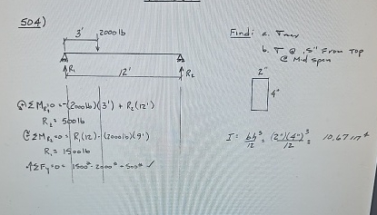 Find: a . Fian e Mid spen I = 6 b 3 1 2 = ( 2 * )