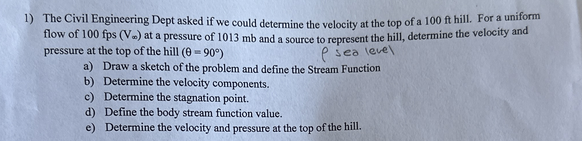 The Civil Engineering Dept asked if we could