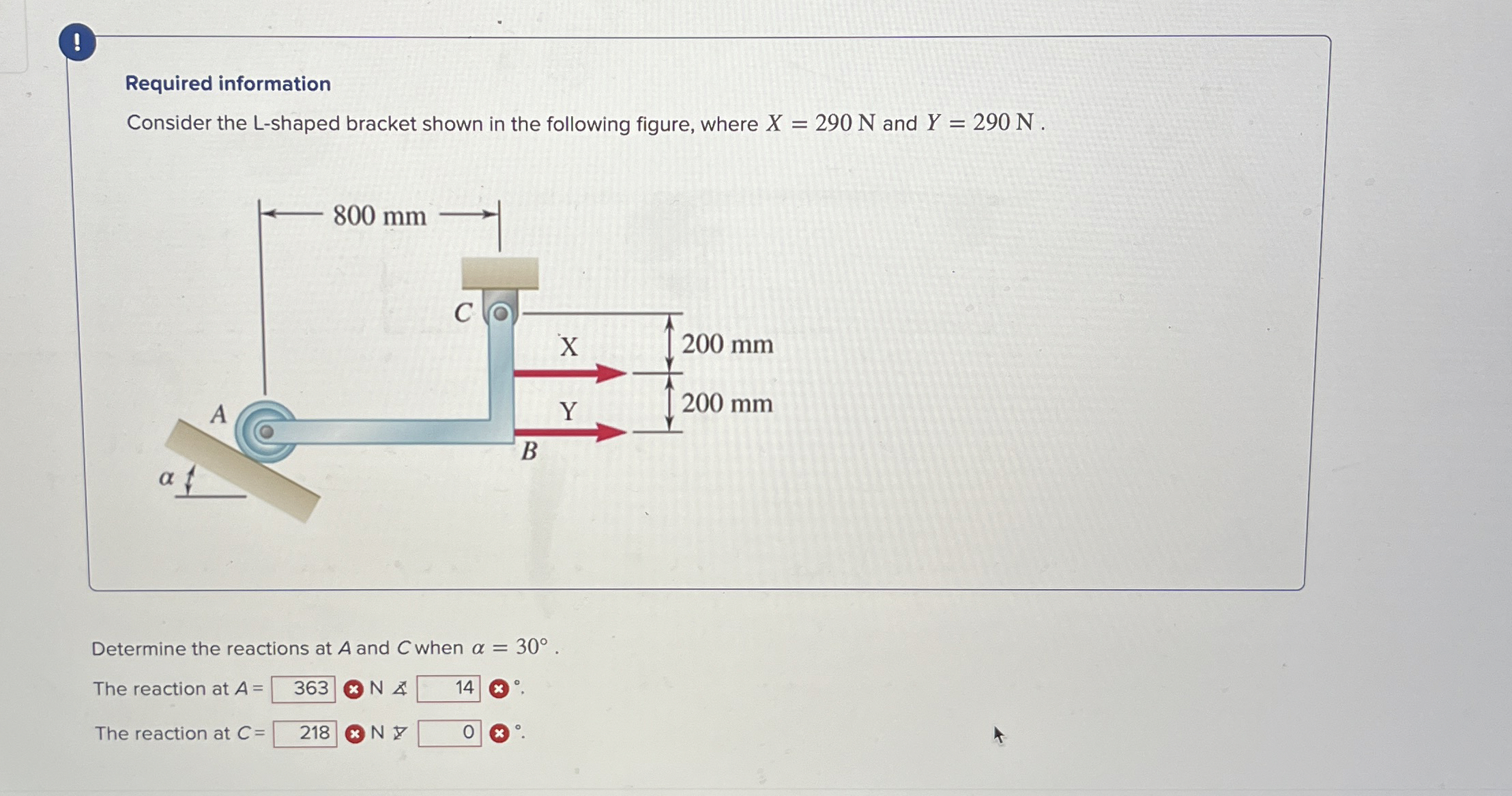 ! Required information Consider the L - shaped