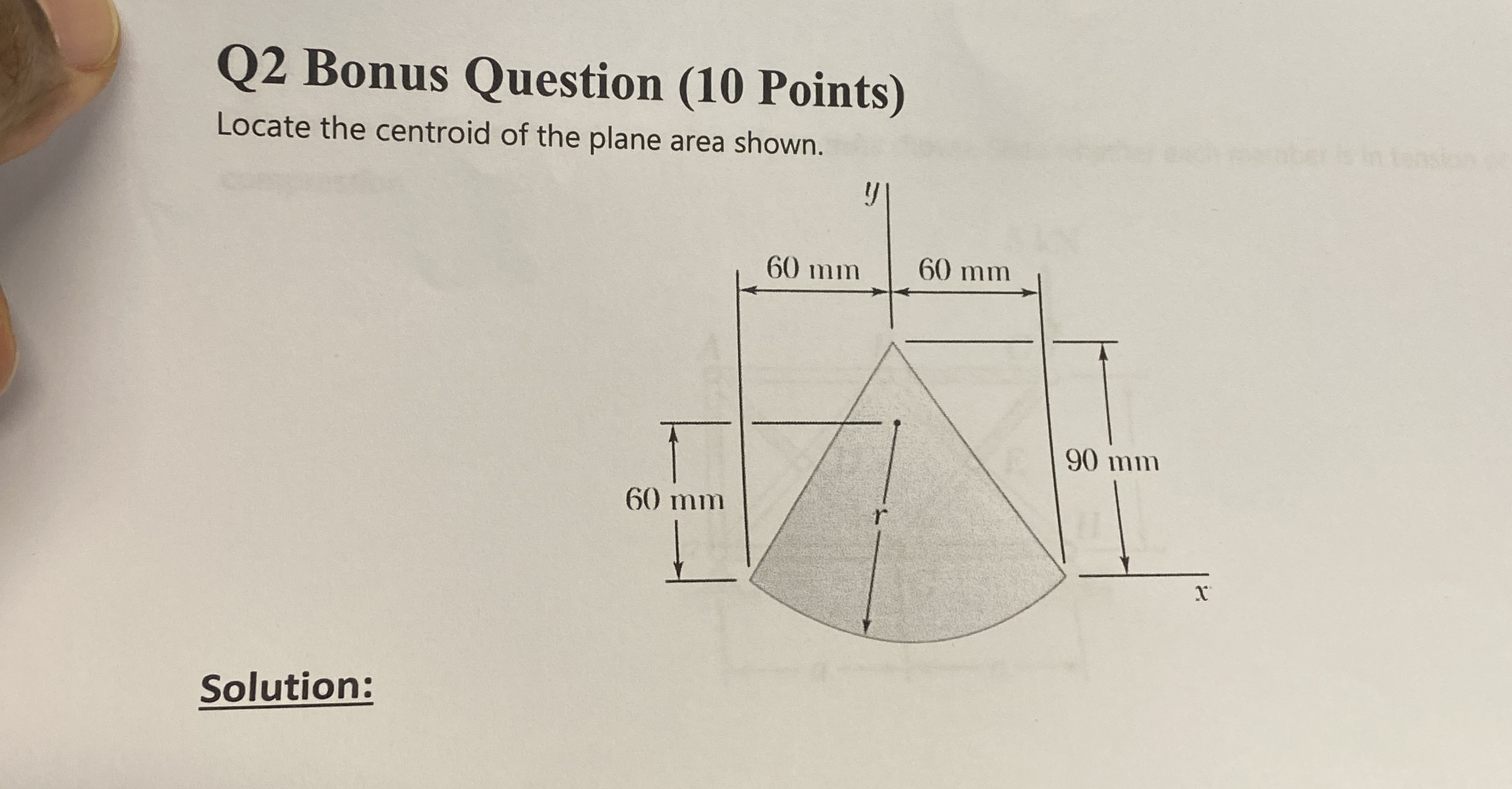 Q 2 Bonus Question ( 1 0 Points ) Locate the