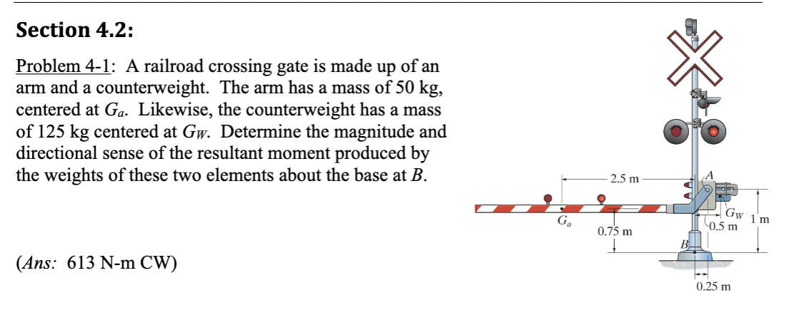 Section 4 . 2 : Problem 4 - 1 : A railroad