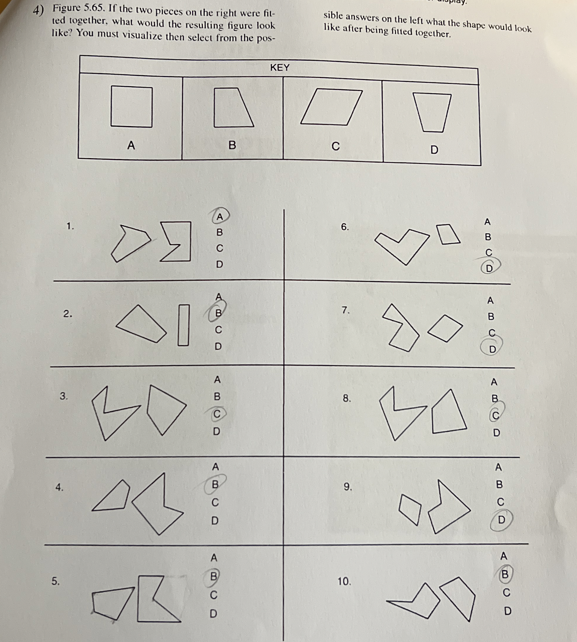 Figure 5 . 6 5 . If the two pieces on the right