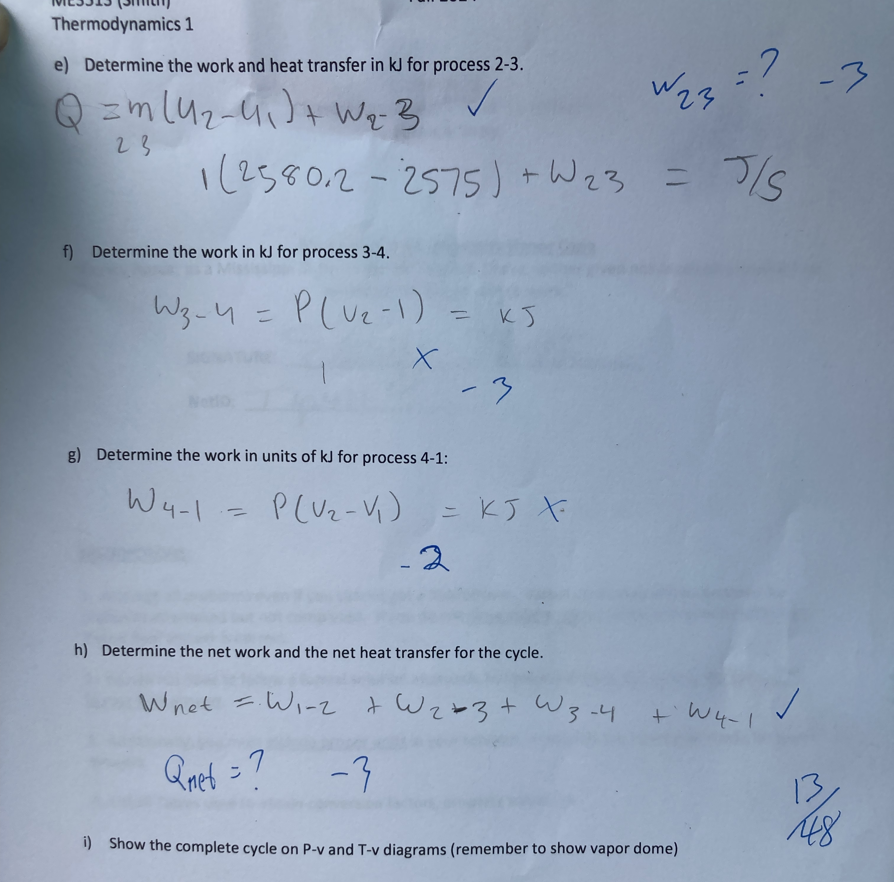 Problem ( 4 8 Points ) A system consisting of 1