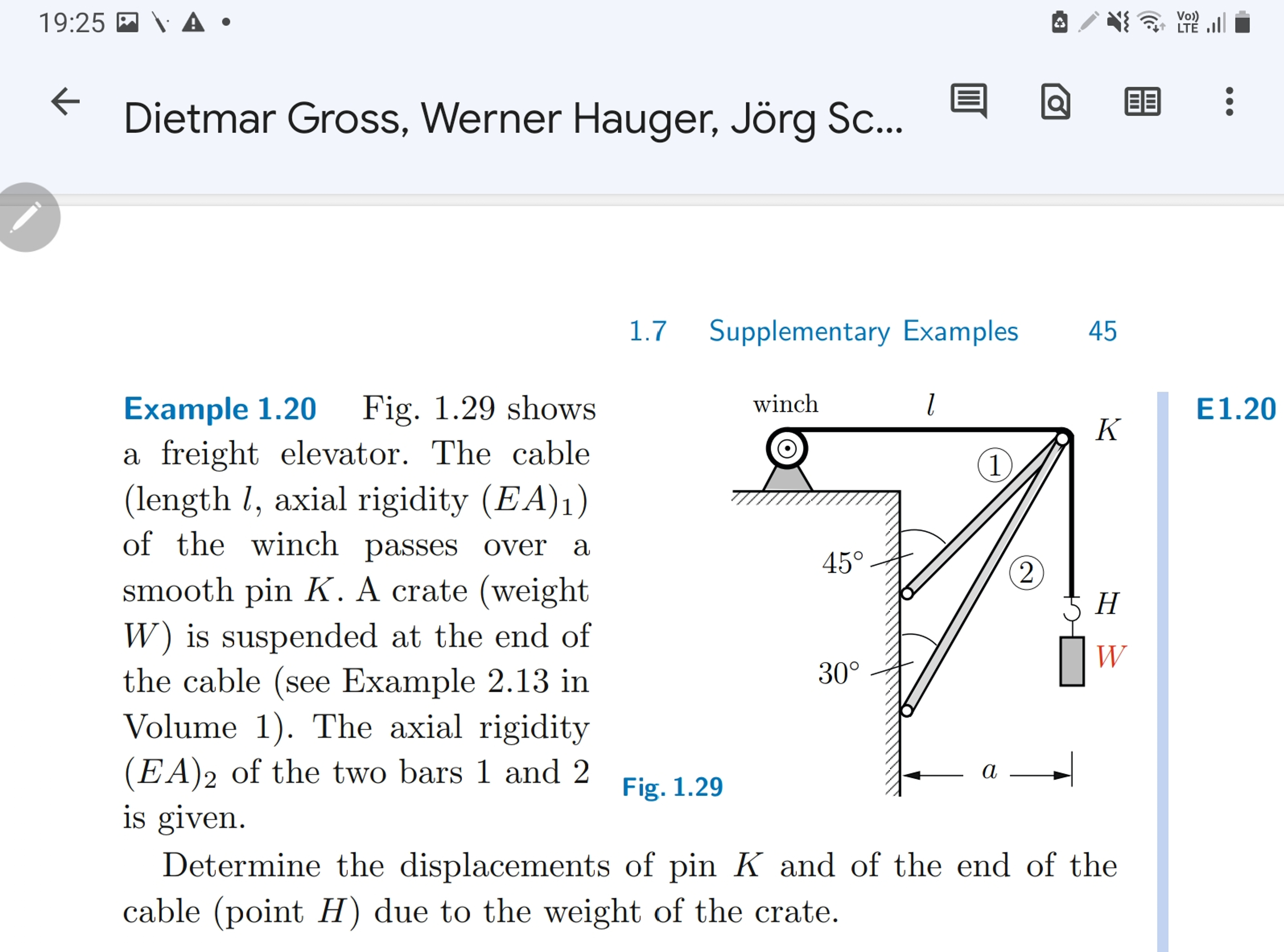1 . 7 Supplementary Examples 4 5 Example 1 . 2 0