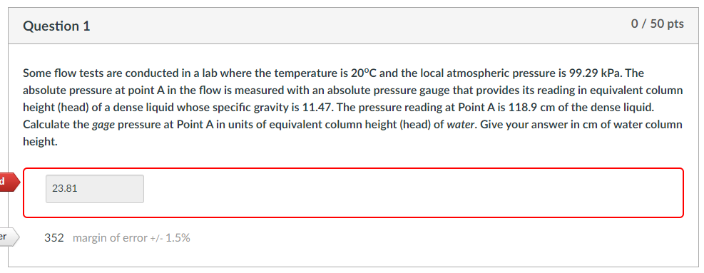 Some flow tests are conducted in a lab where the