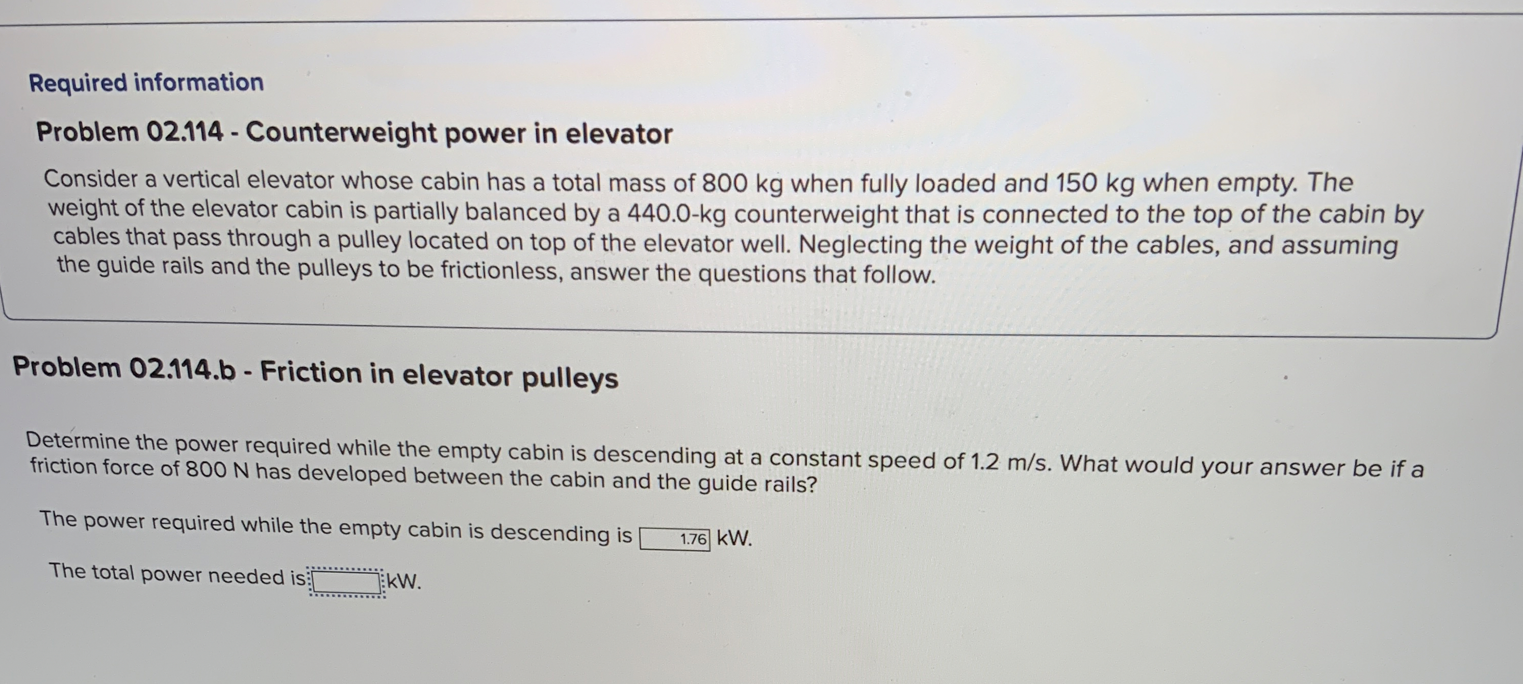 Required information Problem 0 2 . 1 1 4 -