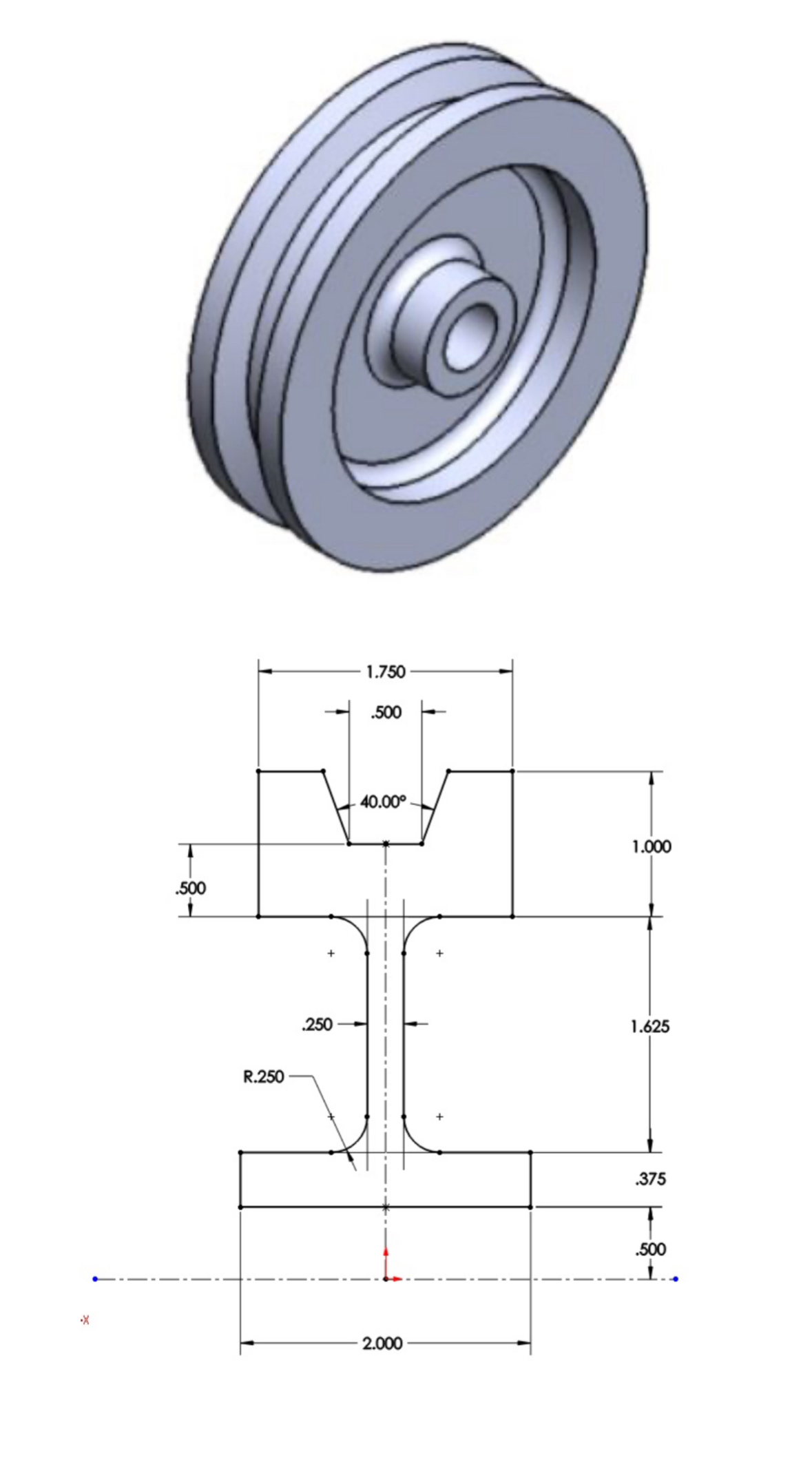 Using SolidWorks explain how to create this