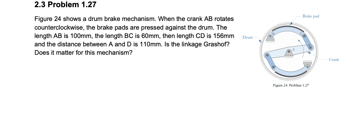 2 . 3 Problem 1 . 2 7 Figure 2 4 shows a drum