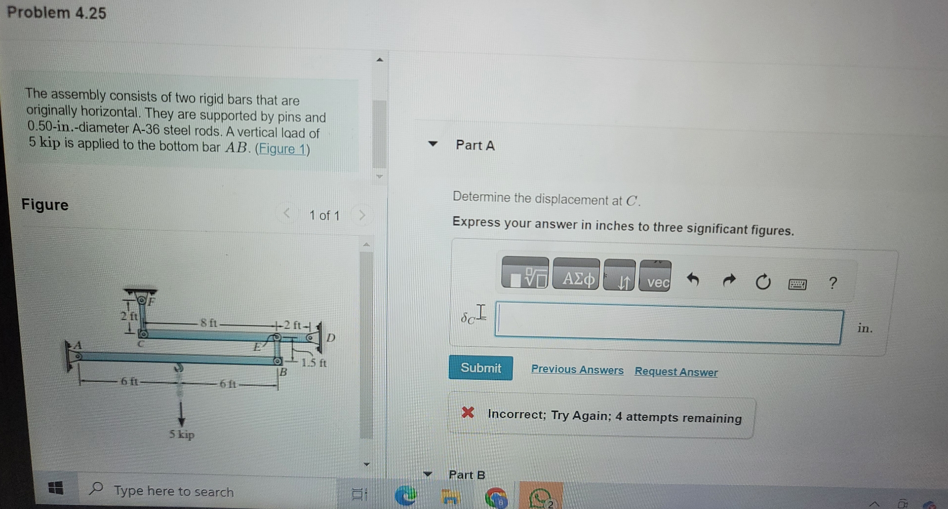 Problem 4 . 2 5 The assembly consists of two