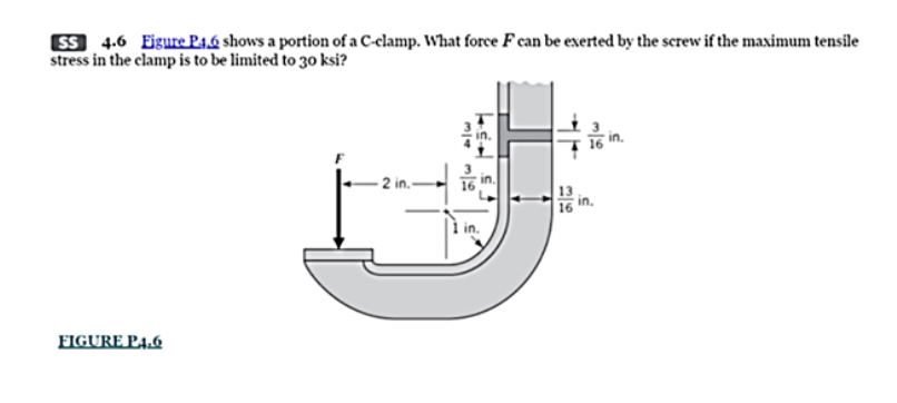 SS . 4 . 6 Eigure P 4 . 6 shows a portion of a C