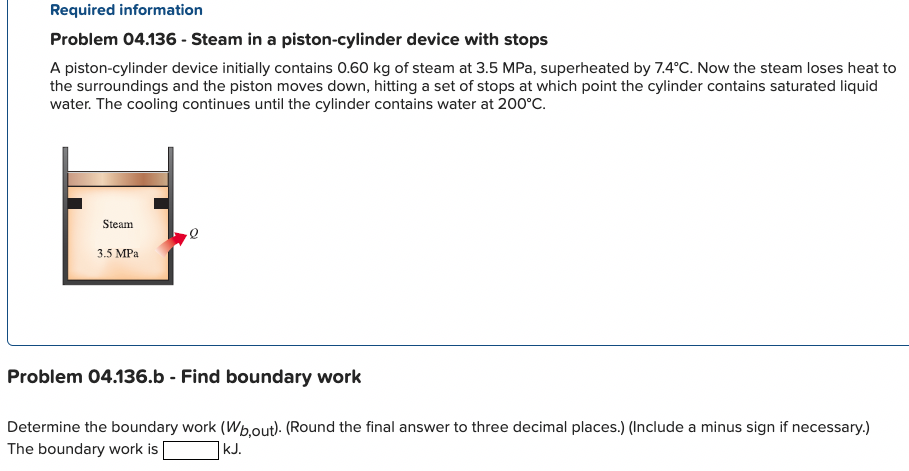 Required information Problem 0 4 . 1 3 6 - Steam