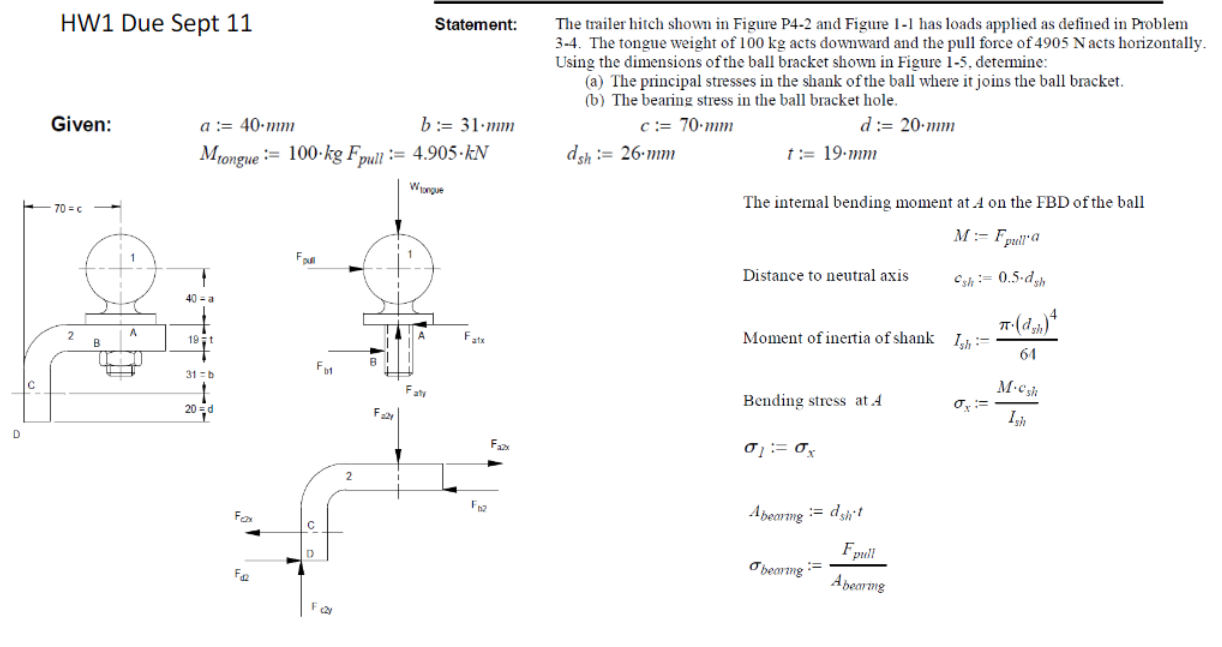 Given: a : = 4 0 * m m M t o n g u e : = 1 0 0 *