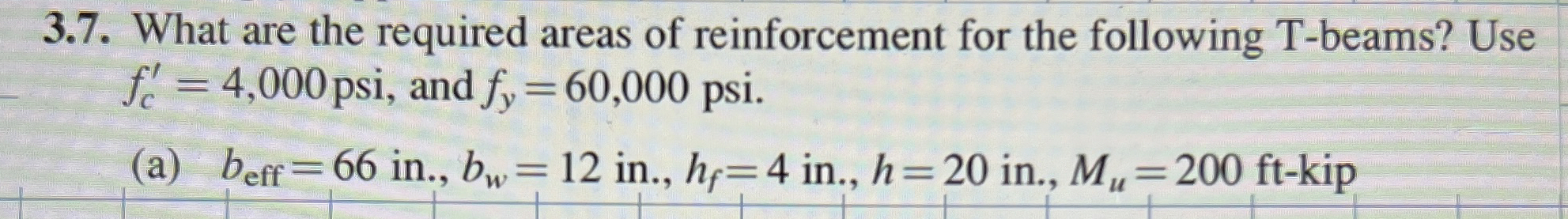 3 . 7 . What are the required areas of