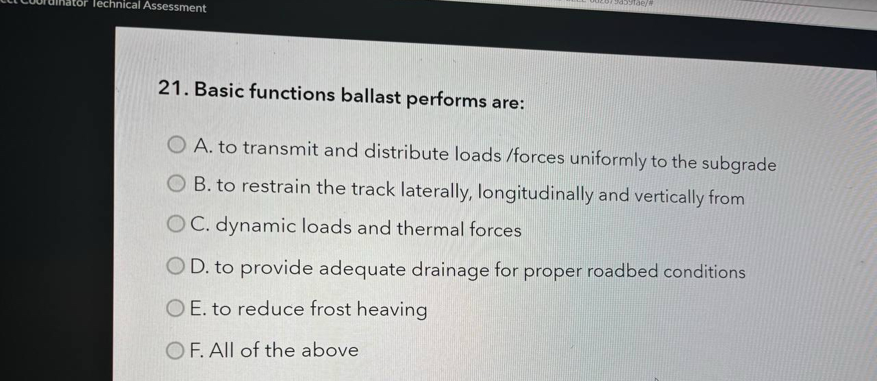 Basic functions ballast performs are: A . to