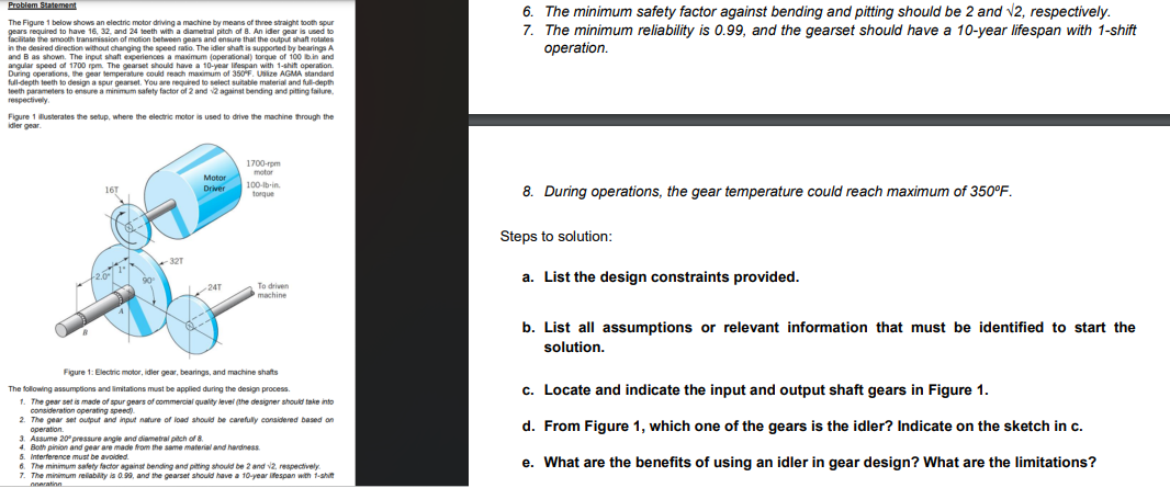 Question: Problem StatementThe Figure 1 below