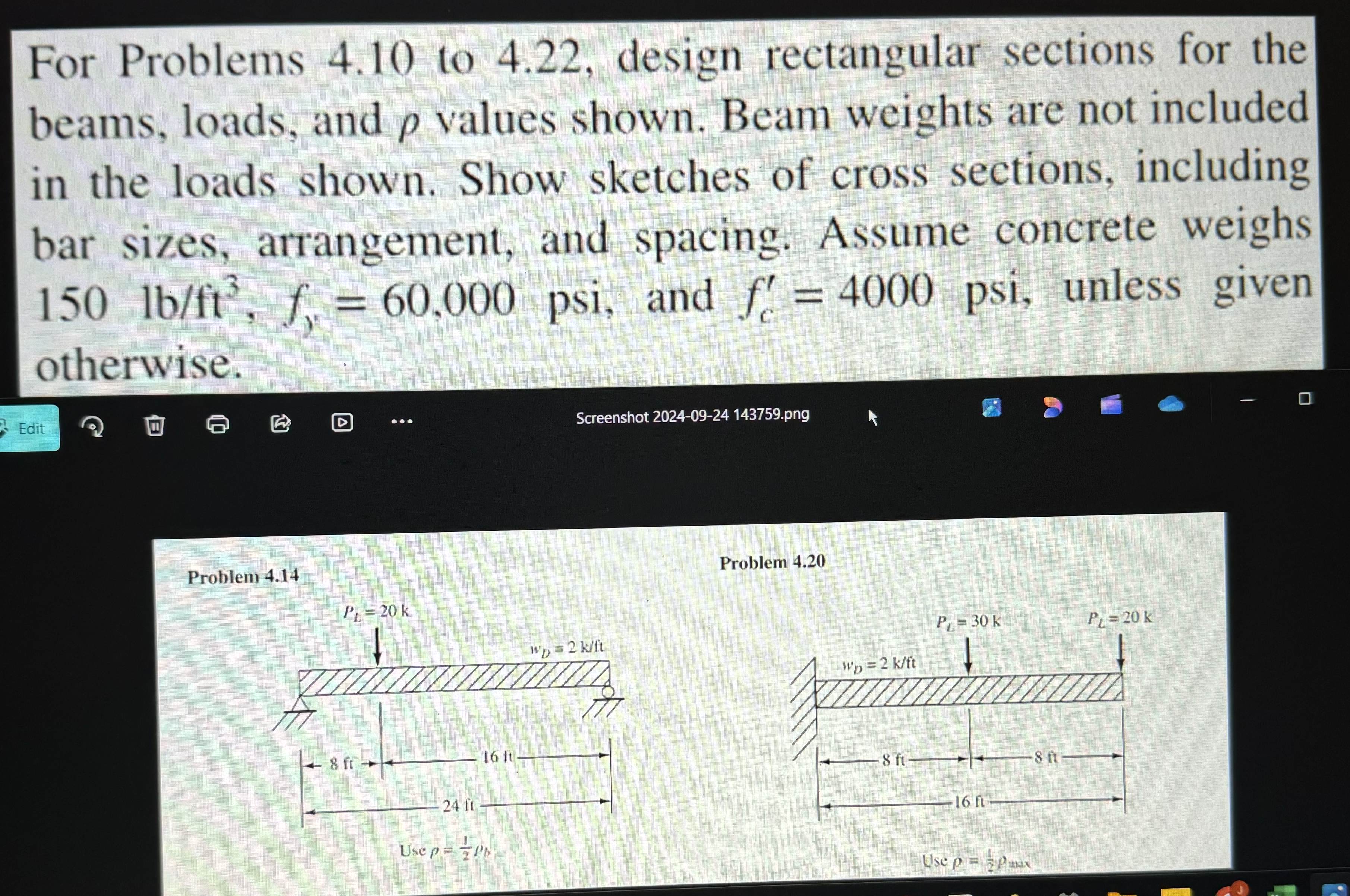 Problem 4 . 1 4 Problem 4 . 2 0 P L = 2 0 k