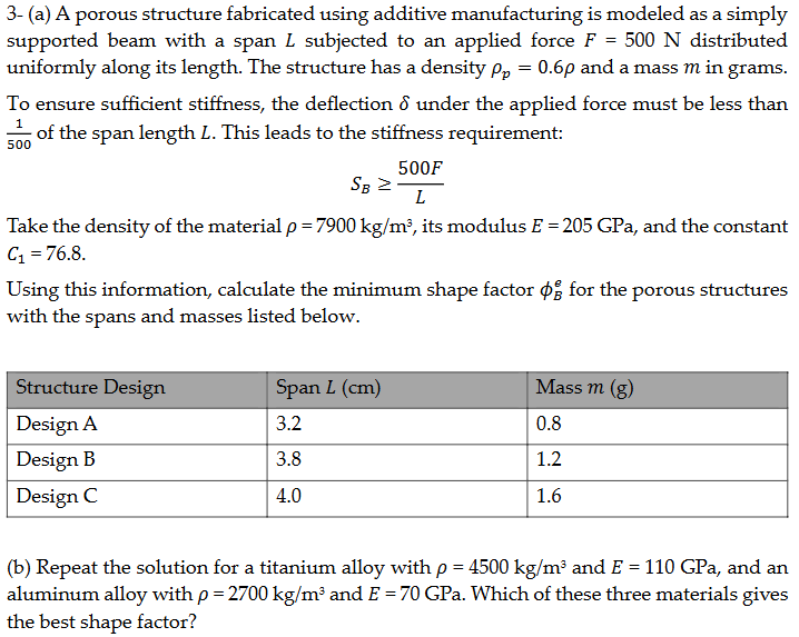 Please answer and show the steps both a and b 3 -