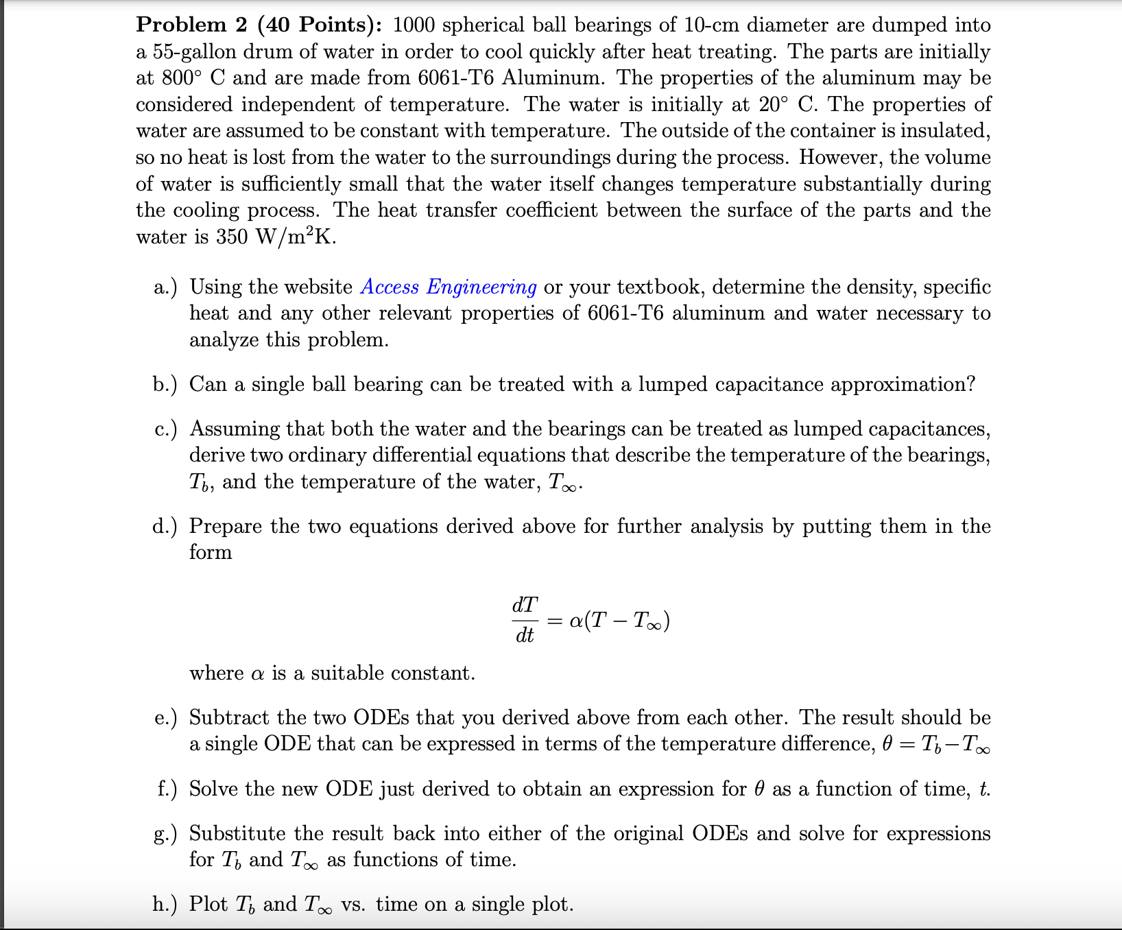 Problem 2 ( 4 0 Points ) : 1 0 0 0 spherical ball
