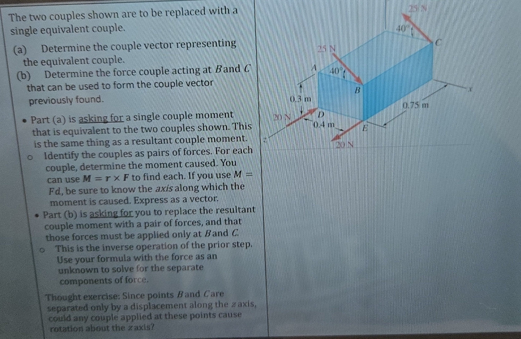 The two couples shown are to be replaced with a