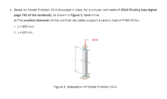 3 . Based on Model Problem 1 0 . 4 discussed in