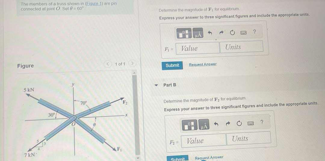 The members of a truss shown in ( Fugue . 1 ) are