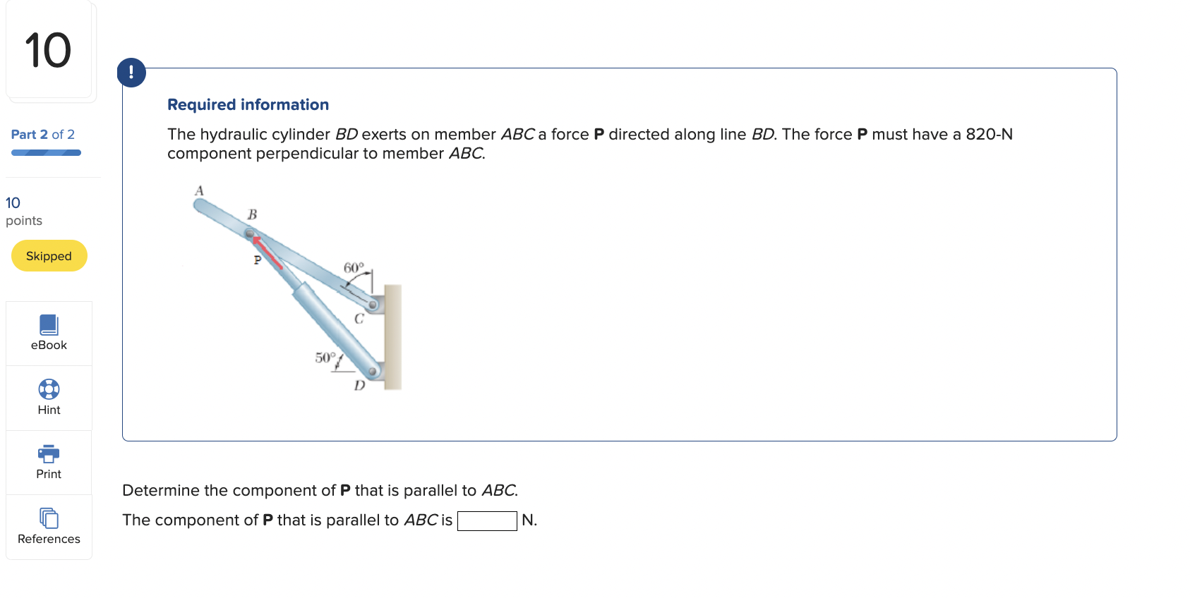 Required information Required information The