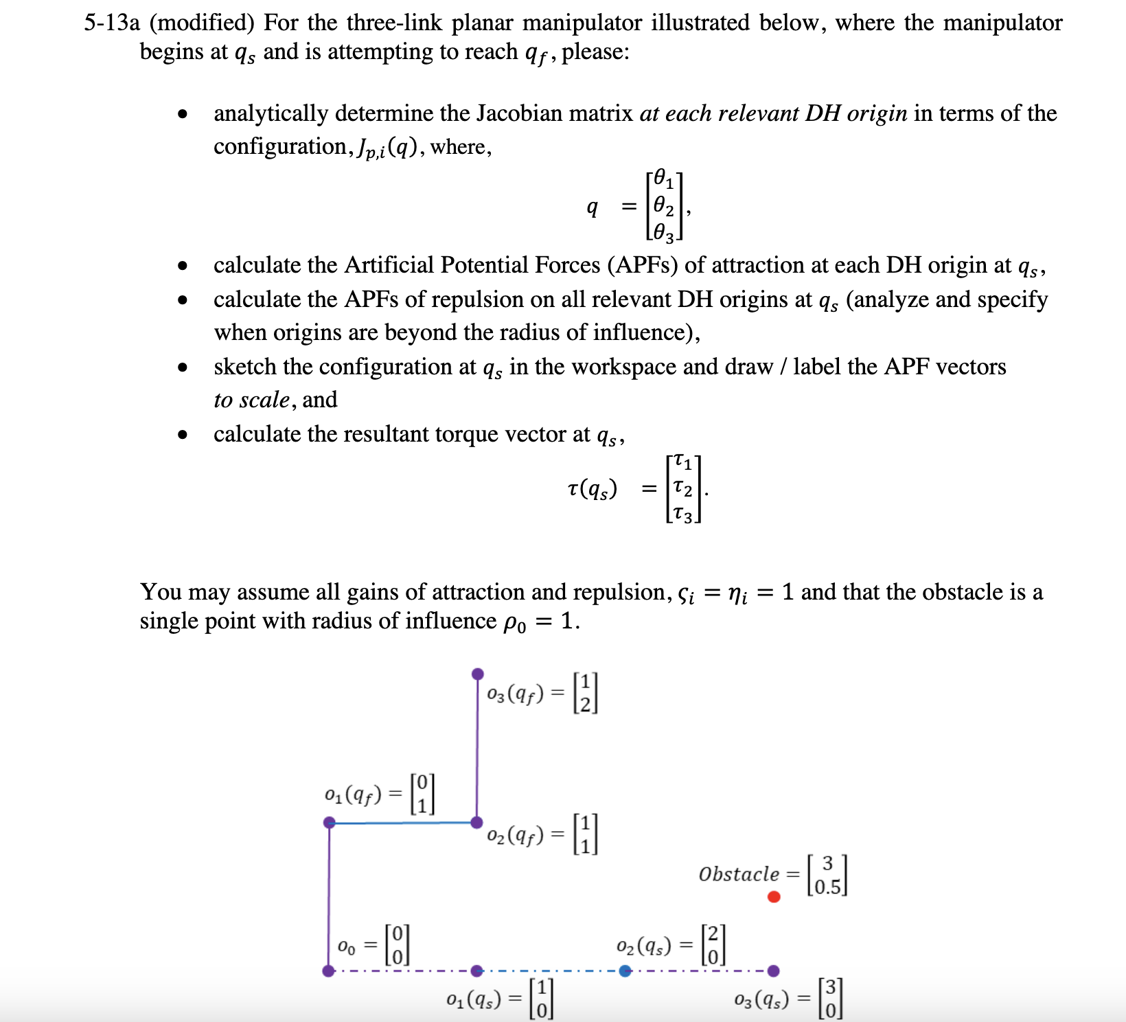 5 - 1 3 a ( modified ) For the three - link