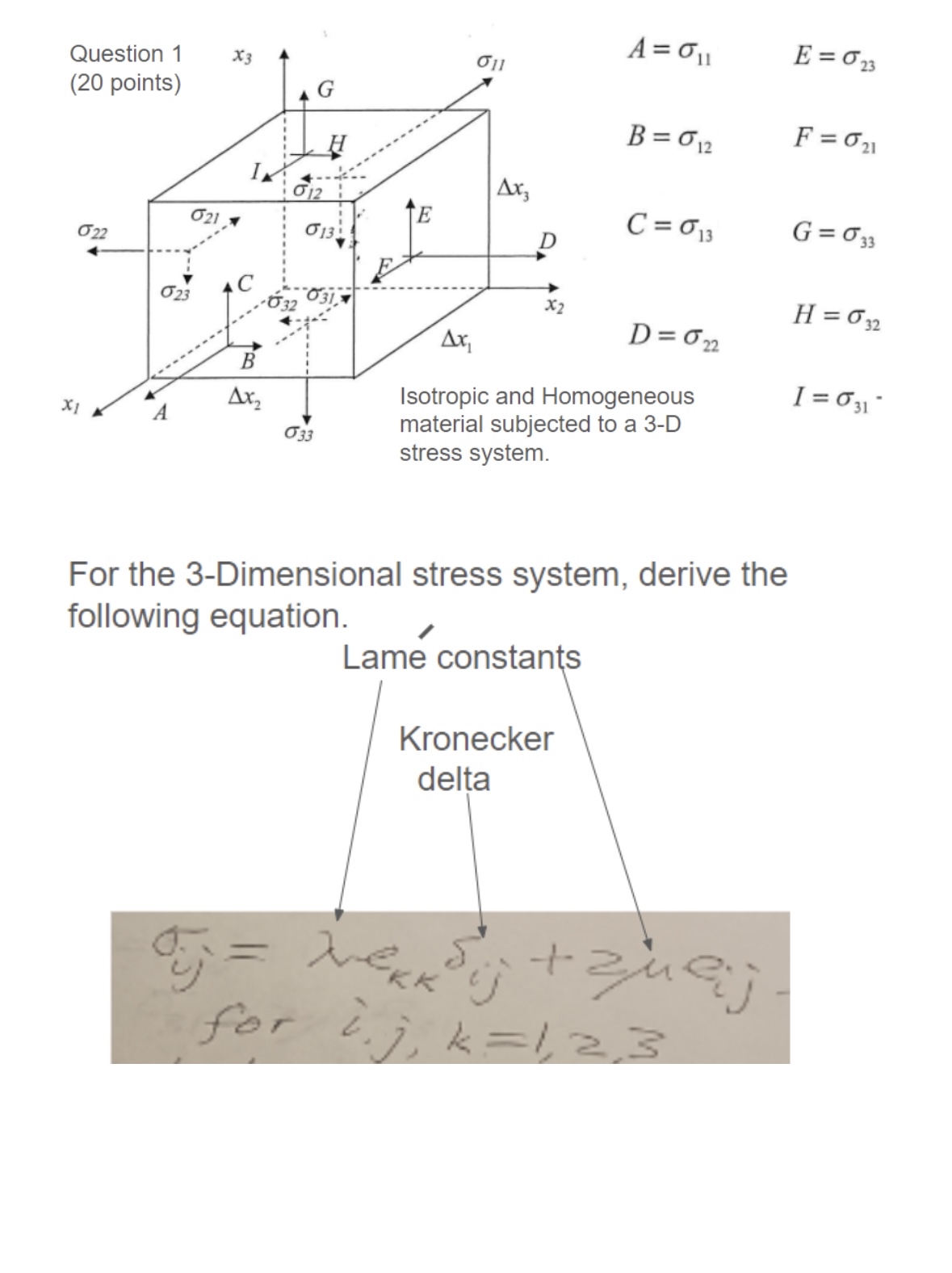 Question 1 : ( 2 0 points ) Answer all pls !
