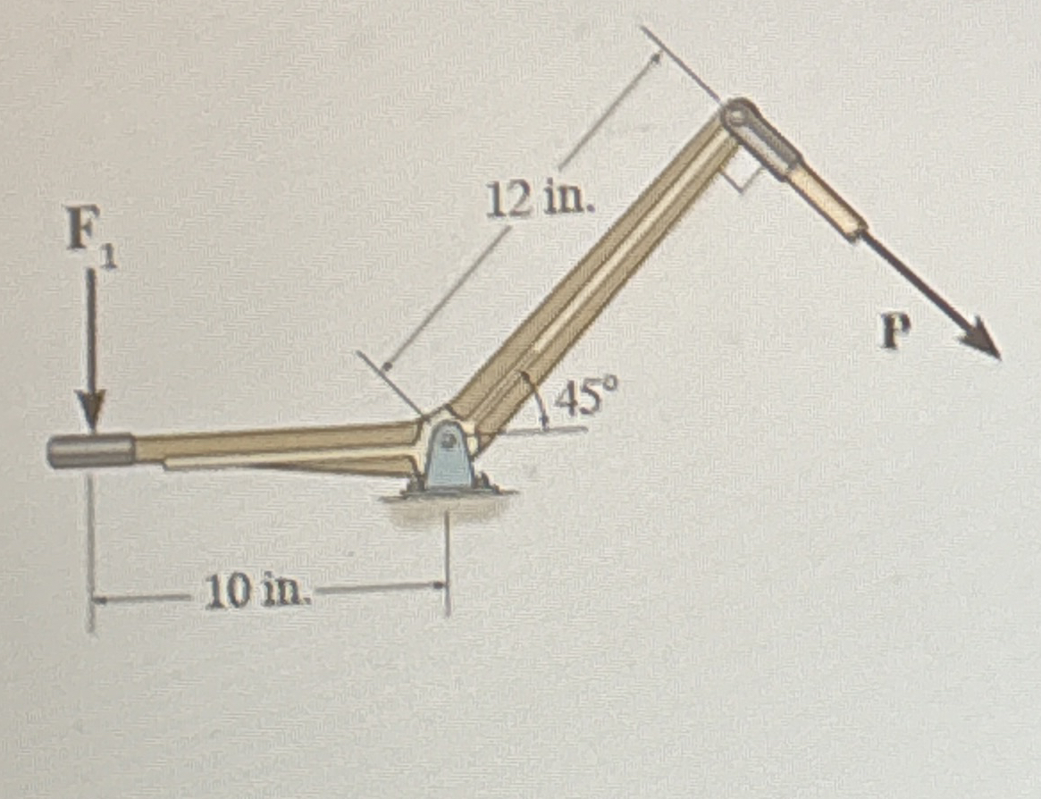 The bell crank fits loosely into a 0 . 5 - in . -