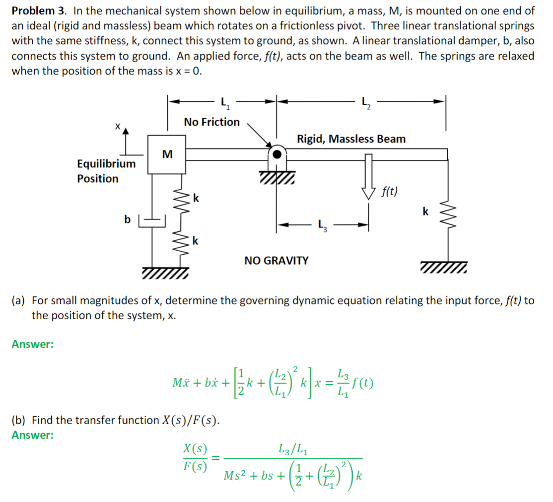 ( a ) For small magnitudes of x , determine the
