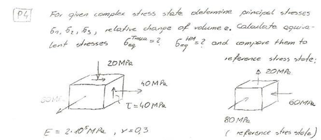 Mechanics of structure ( Material ) For given