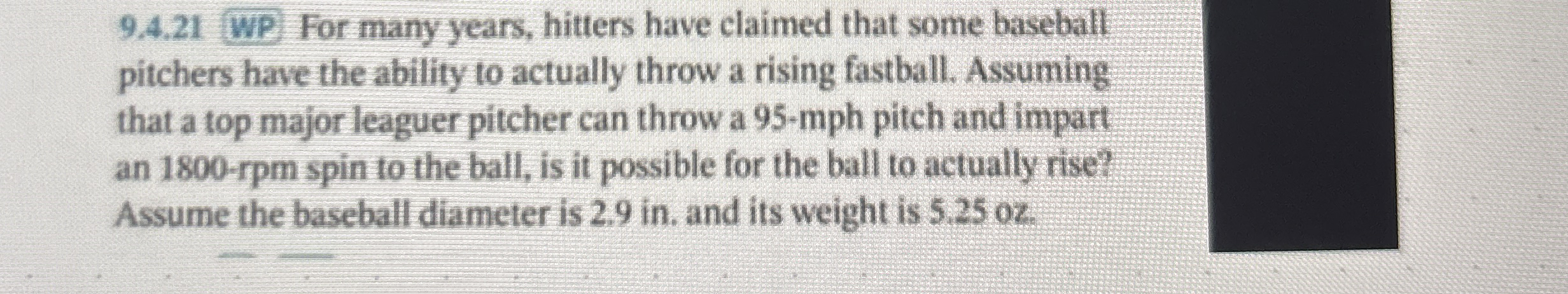 9 . 4 . 2 1 WP For many years, hitters have