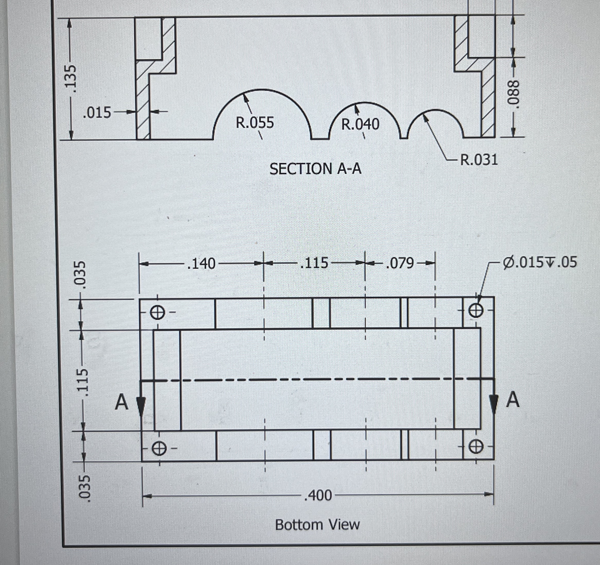 Help me create this in Autocad. Units are meters.
