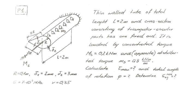 Mechanics of structure ( materials ) Thin walled