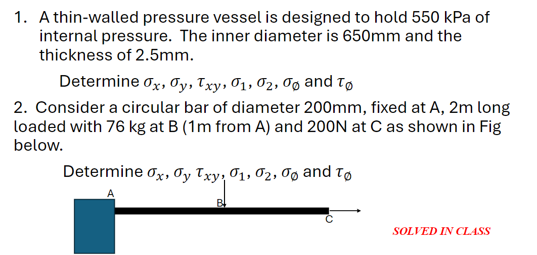 Consider a circular bar of diameter 2 0 0 mm ,